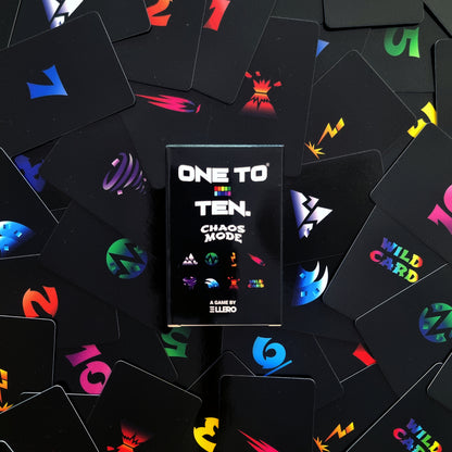 The Chaos Mode version of ONE TO TEN the card game.