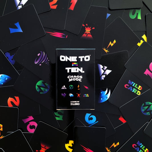 The Chaos Mode version of ONE TO TEN the card game.