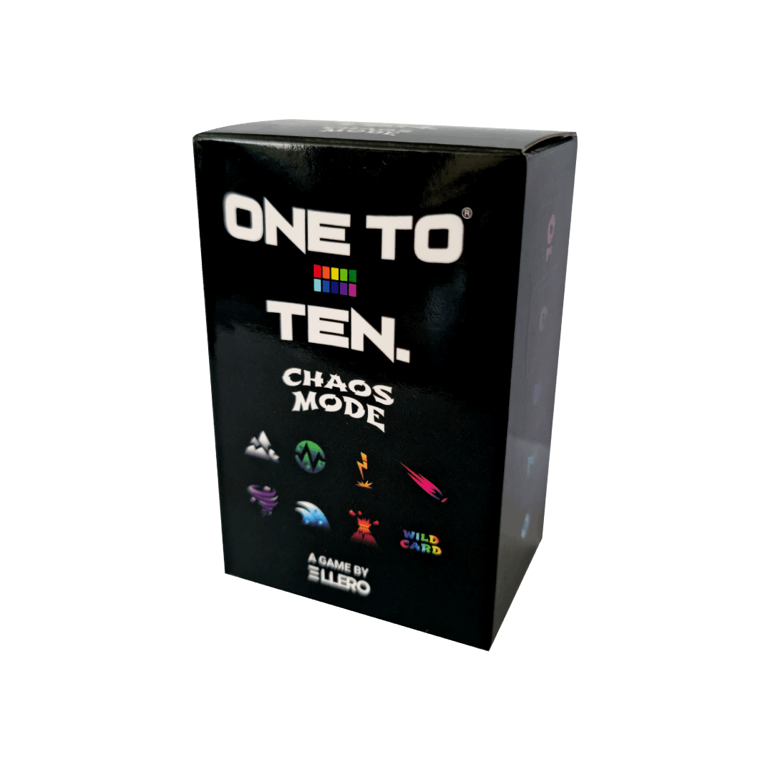 The Chaos Mode version of ONE TO TEN the card game.