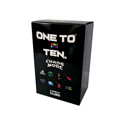 The Chaos Mode version of ONE TO TEN the card game.