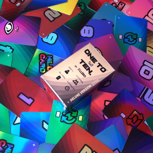 The deluxe version of ONE TO TEN the card game.