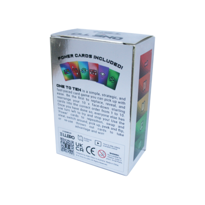 The deluxe version of ONE TO TEN the card game.