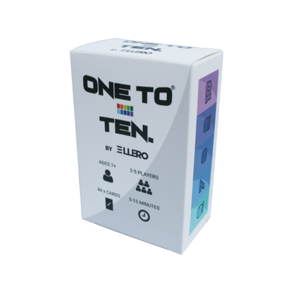The original version of ONE TO TEN the card game.