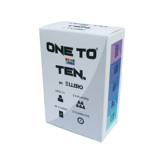 The original version of ONE TO TEN the card game.