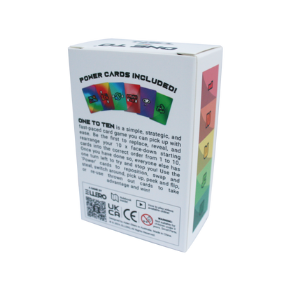 The original version of ONE TO TEN the card game.